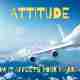 A picture of an airplane climbing in the sky with the Title Attitude: How it affects your marriage.