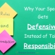 why your spouse gets defensive instead of taking responsibility